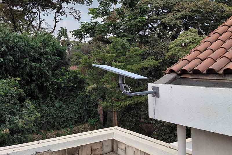 Starlink satellite dish